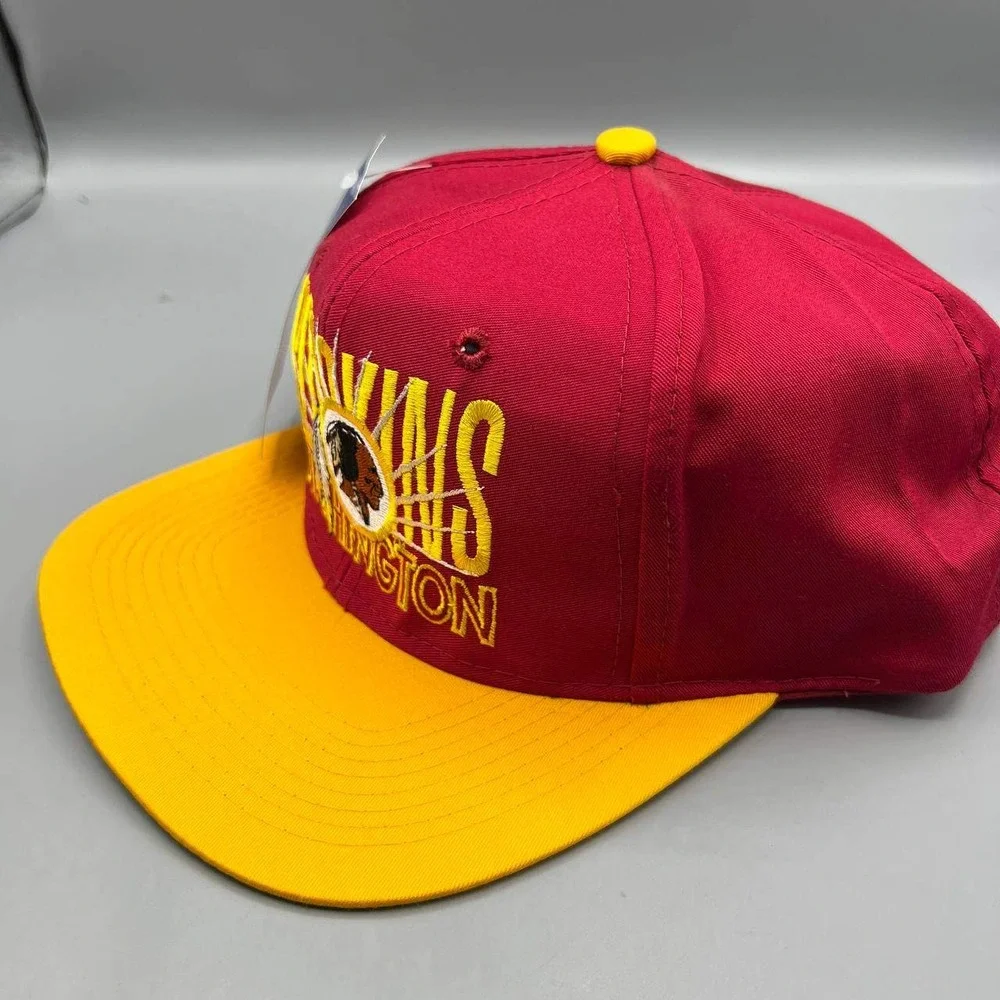 Vintage Washington Redskins Commanders Hat Men AJD‎ NFL Snap Back Cap New